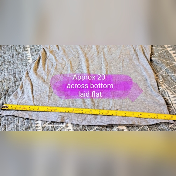 Reitmans size med, grey in colour cap sleeve ladies T shirt, GUC - Picture 3 of 8